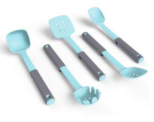 Wholesale Toxinfree Nylon Utensils Safe For Nonstick 5pcs Biodegradable Ergonomic from china suppliers