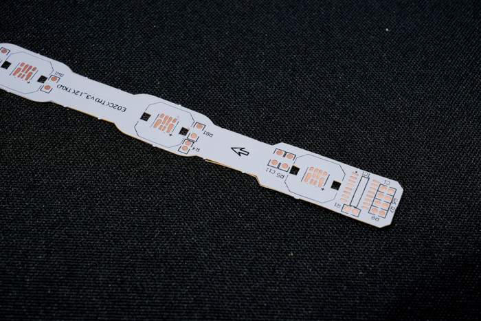 Colorful lens -equipped specail -shaped board FPC LED Light Strip Double Sided FPC Flexible PCB Manufacturing And Assembly UL E477885 IATF16949 GB