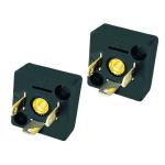 Square DIN43650A Base Solenoid Valve Connector 1.5mm Conductor ULs