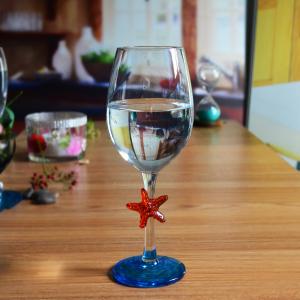 Wholesale Creative Sea Animal Stem Crystal Wine Glass For Summer Holiday from china suppliers