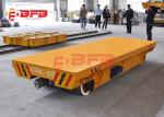 Heat Resistance Rail Transfer Trolley , Heavy Steel Motorized Rail Transfer Cart