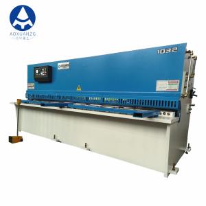 Wholesale Carbon Steel CNC Hydraulic Guillotine Shear Cutter 10mm Thickness from china suppliers