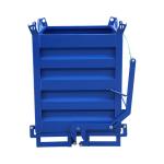 Heavy Duty Forklift Crane Bin For 1000L/H Waste Bin Dumping
