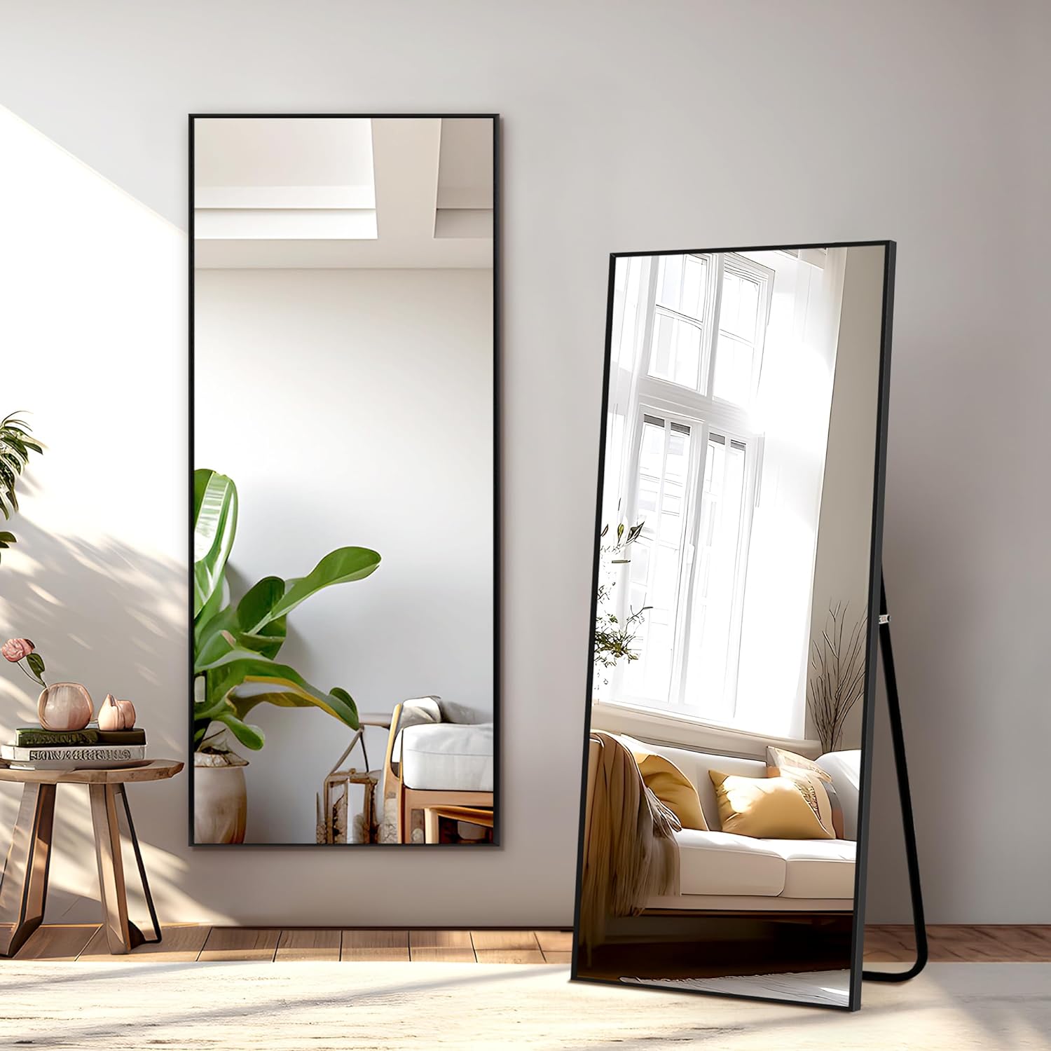 Full Length Dressing Golden Bathroom Wall Hanging Mirror for Living Room Hair Salon