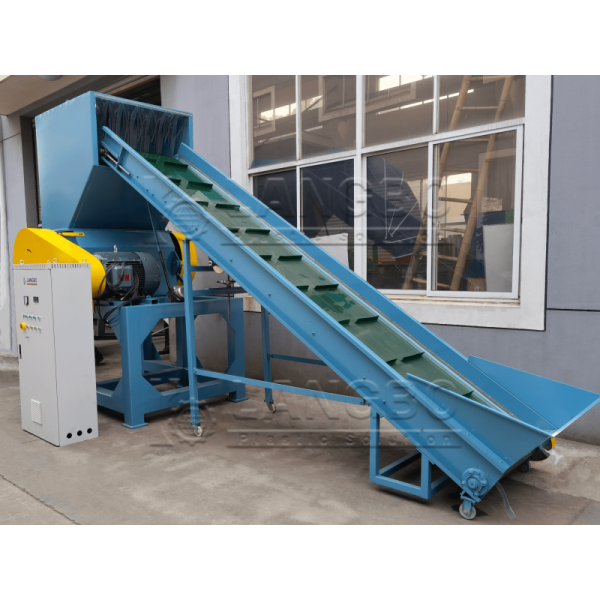 PVC pipe shredding machine components