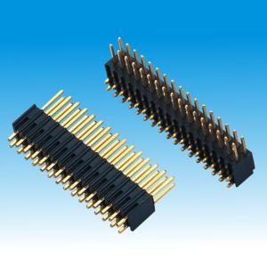 Wholesale 2.54mm Pin Header Dual Row Straight Right Angle from china suppliers