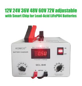 Wholesale Multiple Voltage Battery Charger Desulfator Battery Charger 6V 8V 12V 24V 36V 48V 60V 72V from china suppliers