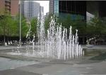 Large Outdoor Dry Ground Floor Water Fountains With Customized Music Dancing