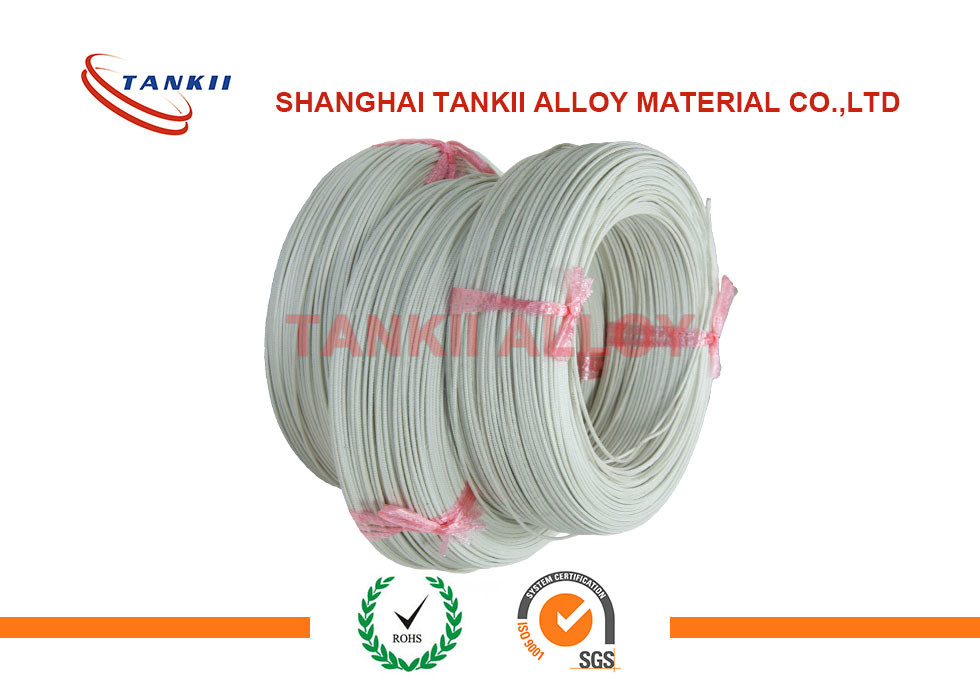 White Thermocouple Cable Type J / Thermocouple Wire Type K PVC Insulated For Freezers