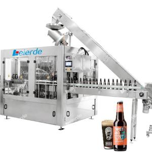 Wholesale 380V Beer Bottle Filling And Capping Machine SS304 2500 KG from china suppliers