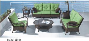 Wholesale 5-piece patio Resin Wicker Contemporary Deep Seat Sofa with Cushion -9206 from china suppliers