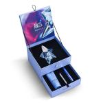 Print custom logo luxury pink paper recycled perfume skincare cosmetic products