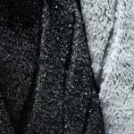 100% Polyester Coral Fleece Faux Fur Heated Blanket Minky Black Faux Fur Throw