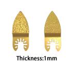 Deyi Golden Oscillating Saw Tile Concrete Blade 35mm To 88mm