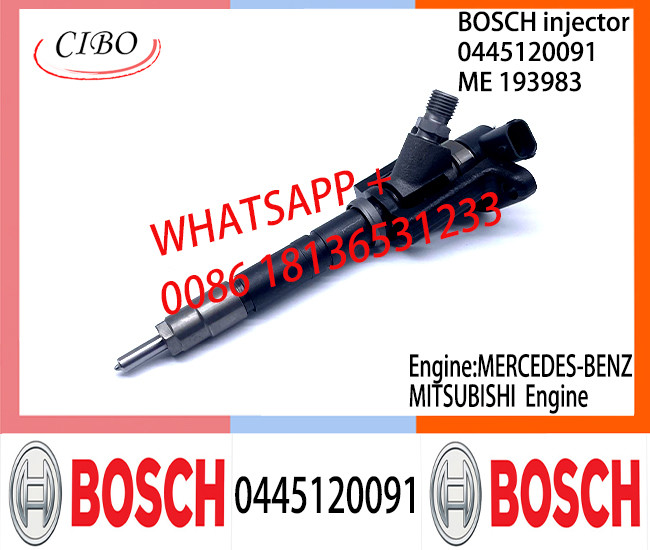 BOSCH 0445120091 ME193983 Neutral Fuel Injector Assembly 0445120091 ME193983 For MERCEDES-BENZ/MITSUBISHI