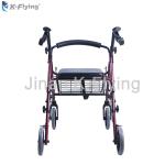 Aluminum Adult Foldable Walker Rollator Medical Patient Rehabilitation