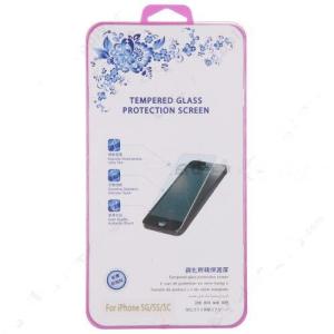 China For Apple iPhone 5/iPhone 5C/iPhone 5S Tempered Glass Screen Protector (Thick: 0.30mm) on sale