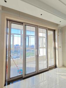Wholesale Durable Residential Aluminum Sliding Glass Doors Large Screen Push And Pull Opening from china suppliers