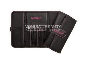 Wholesale Popular Leather Makeup Brush Roll Bag Pencil Holder Case Cosmetic Pouch Bag from china suppliers