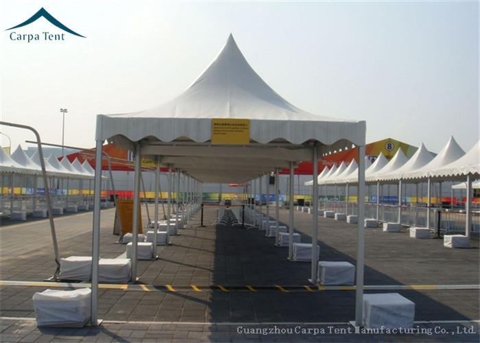 SGS Customized Size Clear Span Structure White Pagoda Party Tent