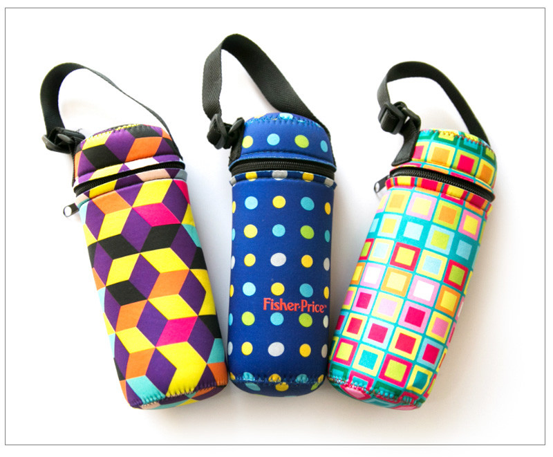 Waterproof Foldable Neoprene Beer Bottle Cooler Sleeve