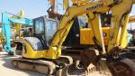 Mini used komatsu pc55mr-2 crawler excavator for sale/used komatsu excavator