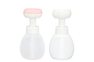 Wholesale Flower Shape Foam Pump Bottle PP / PE / Soft Touch Children Hand Sanitizer 300ml from china suppliers