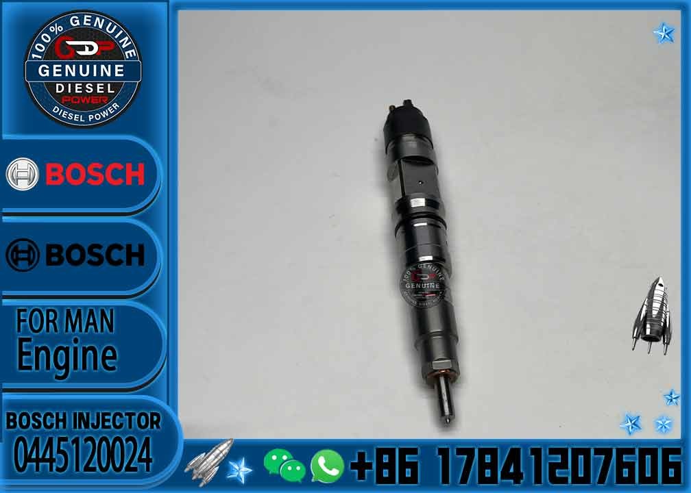 Common Rail Diesel Injector 0986435527 0445120024 for MAN TGA 12.8 51101006049 51101006016 51101006043 51101006027
