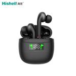 Display Waterproof Bluetooth Earbuds , ABS True Wireless Stereo Bluetooth
