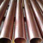 Seamless Copper Nickel Tube C70600 C71500 C12200 1/2'' SCH80 Round Polished
