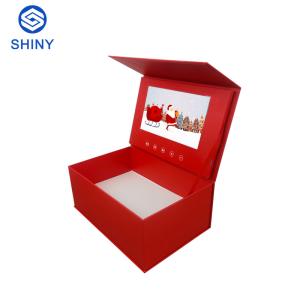 Wholesale Custom Luxury Gift Lcd Screen Video Brochure Box Paper Boxes from china suppliers
