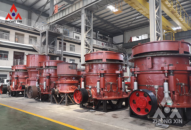 High capacity cone crusher plant factory gravel hydraulic cone crusher in mining plant
