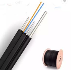 Wholesale Outdoor Fiber Optic Cable 1/2/4 Core G657A 2km Multimode FTTH Drop Cable GJYXCH from china suppliers