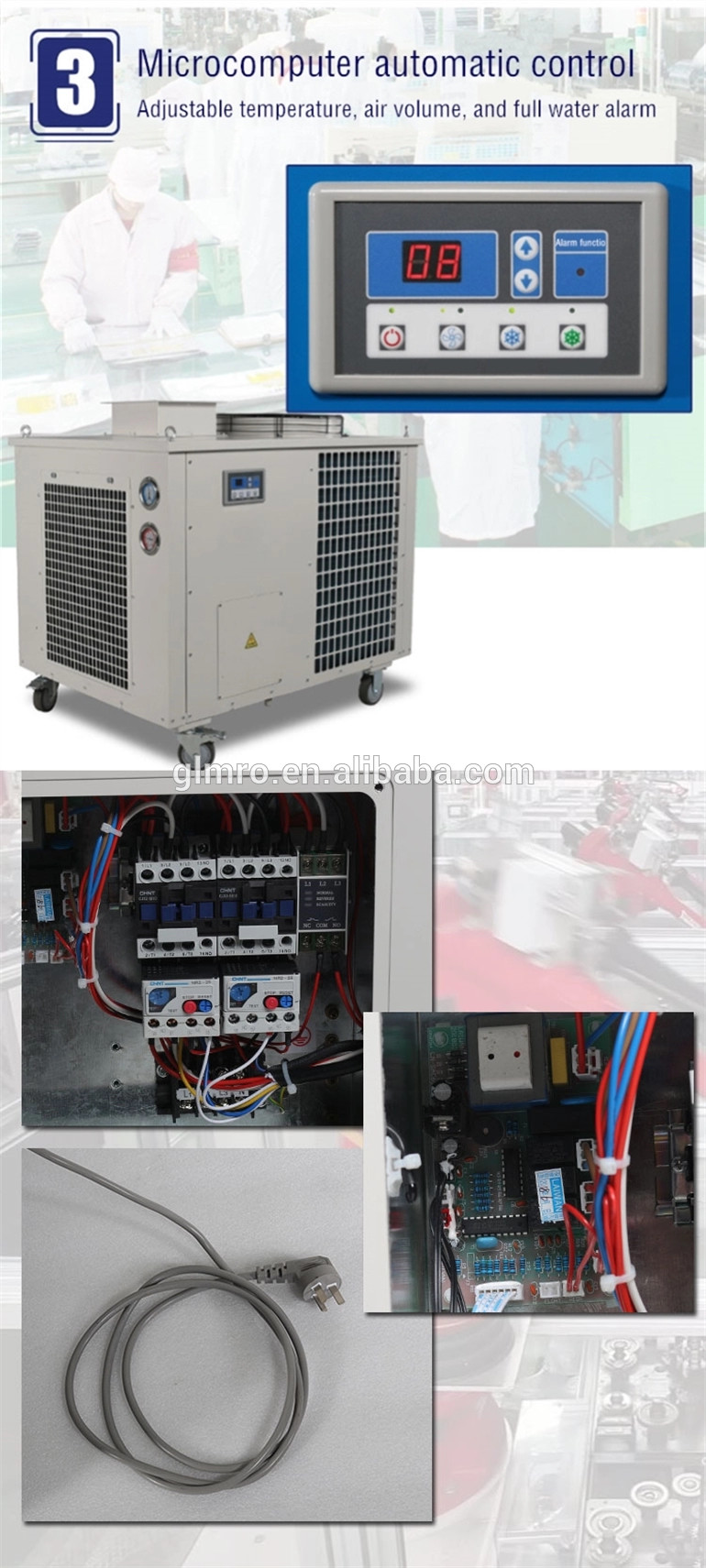 R410A Refrigerant 15KW Tents Portable Air Conditioner