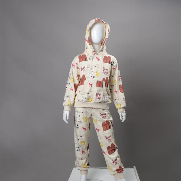 Full Print Pullover Sweat Shirt Top And Pant 250gsm For World Cup Collection