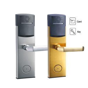 Wholesale RFID Electronic Key Card Locks DC6V FCC Stainless Steel For Hotel Room from china suppliers