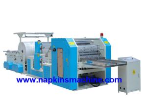 Wholesale 7.5KW 1 / 8 Fold Vacuum Tissue Printing Machine / Napkin Manufacturing Machine from china suppliers