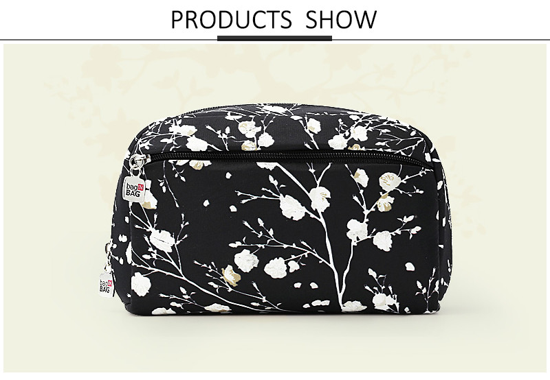 Digital Printing Polyester Canvas Cosmetic Brush Bag