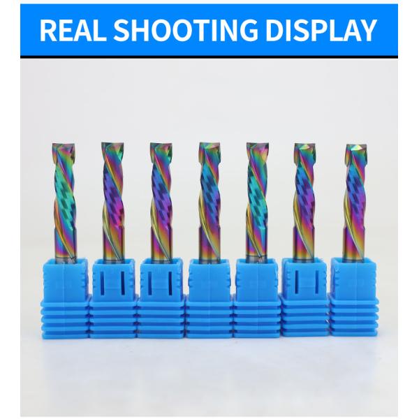 Precision Tools DLC Coating Carbide End Mill 8mm 10mm Cnc Router Tools Bit Set