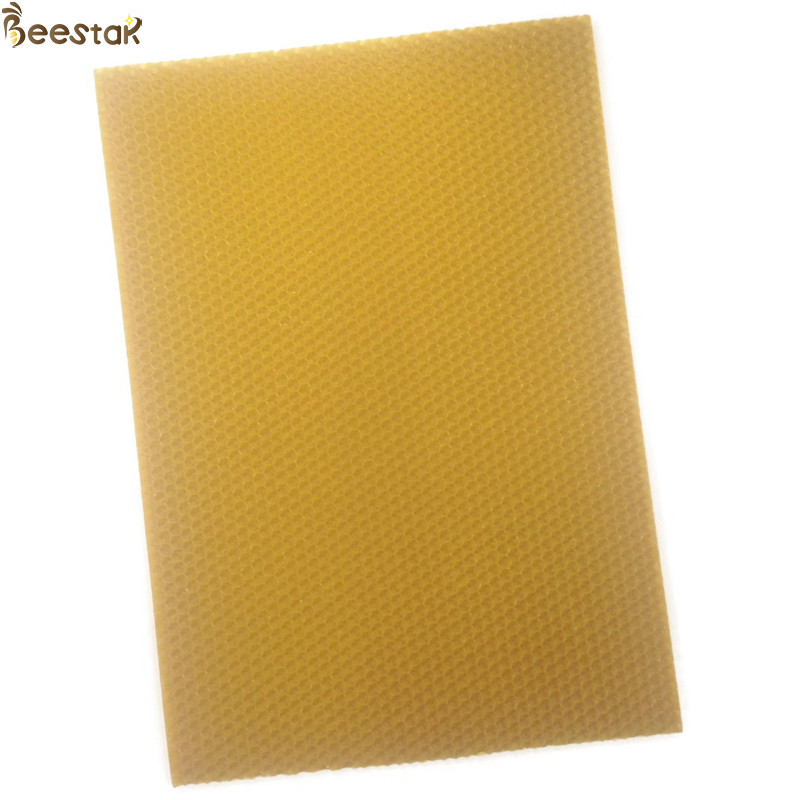 C 100 natural beeswax Honeycomb Frame Beeswax Foundation Sheet