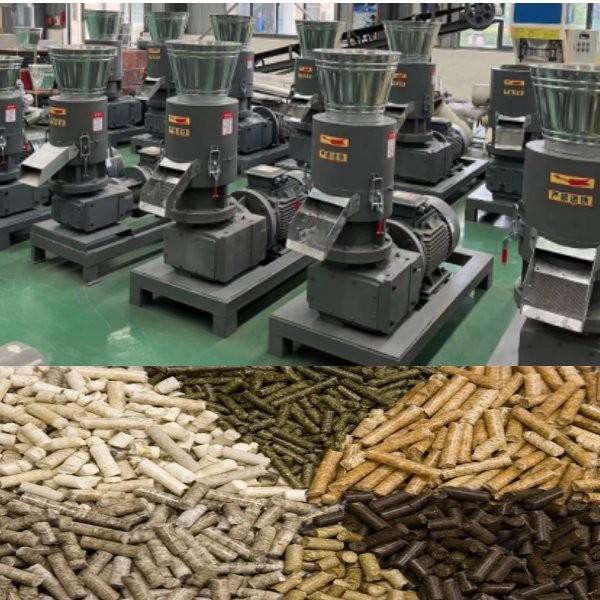 200-500kg Per Hour Sawdust Wood Pellet Machine Moving Roller Wood Pellet Mill
