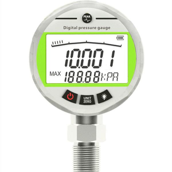 Hydraulic Digital Water Air Pressure Gauge SS304 High Precision