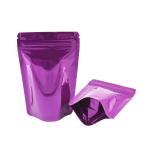 Purple Stand Up Foil Food Packaging k Bag