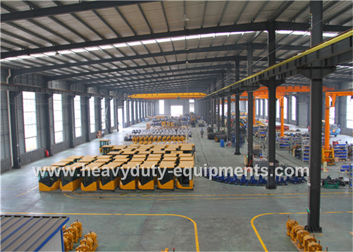 0.5m3 Bucket Mini Wheel Loader 9s Cycle Time Long Arm Joystick Y Type Wave Tyres