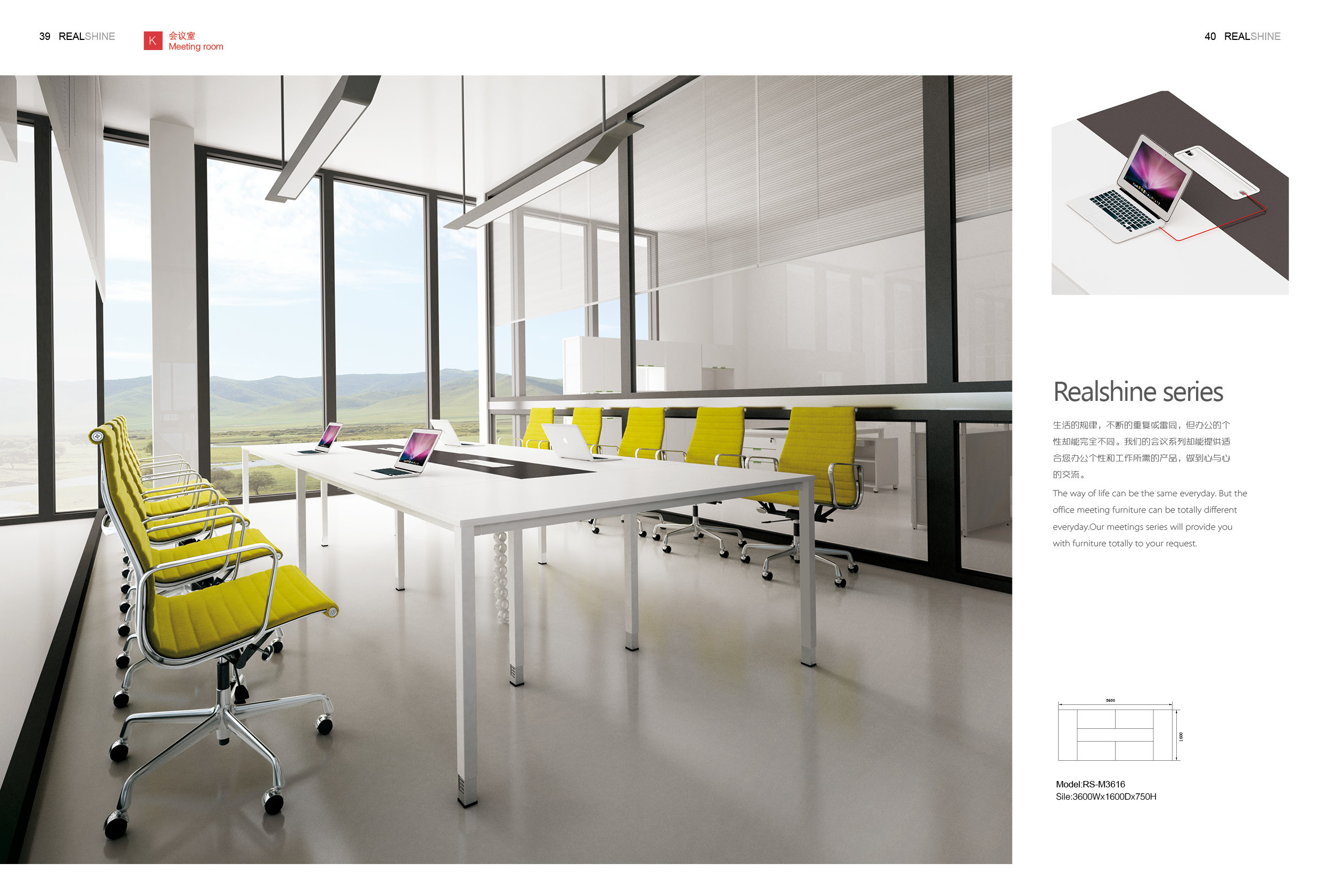 Folding Rolling Cantilever Meeting Room Chairs desk
