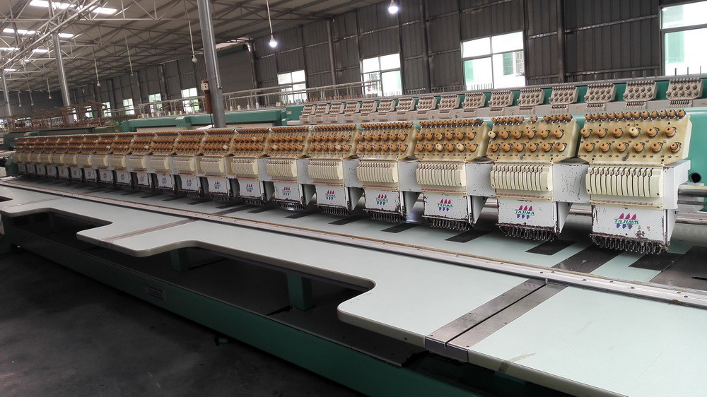 Used Tajima Embroidery Machine TMFD-G1220