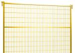 Yellow Colored 1.8m Height Canada Standard Outdoor Construction Temporary Fence