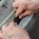 ISO9001-2008 Standards Black Hydrophilic Rubber Waterstop for Concrete