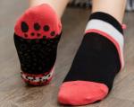 Spandex / Polyester Yoga Grip Socks For Promotional Gift Anti - Bacterial