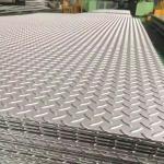 4x10 Ft Embossed SS Sheet Metal 316 Stainless Steel Diamond Plate 2B BA